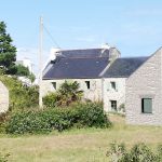 Extension d’une longère en pierre traidtionnelle - projet à Plouarzel dans le Finistère en Bretagne. Projet réalisé par l'Atelier Cédric Didat