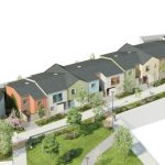 Créations de 14 maisons sur Brest en équipe avec deux autres architectes - projet à Brest dans le Finistère en Bretagne. Projet réalisé en partie par l'Atelier Cédric Didat ( 5 des 14 maisons)