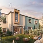 Créations de 14 maisons sur Brest en équipe avec deux autres architectes - projet à Brest dans le Finistère en Bretagne. Projet réalisé en partie par l'Atelier Cédric Didat ( 5 des 14 maisons)