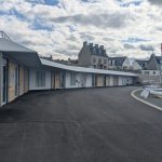 Construction d’un centre nautique - projet à Roscoff dans le Finistère en Bretagne. Projet réalisé par l'Atelier Cédric Didat