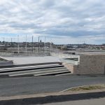 Construction d’un centre nautique - projet à Roscoff dans le Finistère en Bretagne. Projet réalisé par l'Atelier Cédric Didat