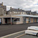Construction d’un centre nautique - projet à Roscoff dans le Finistère en Bretagne. Projet réalisé par l'Atelier Cédric Didat