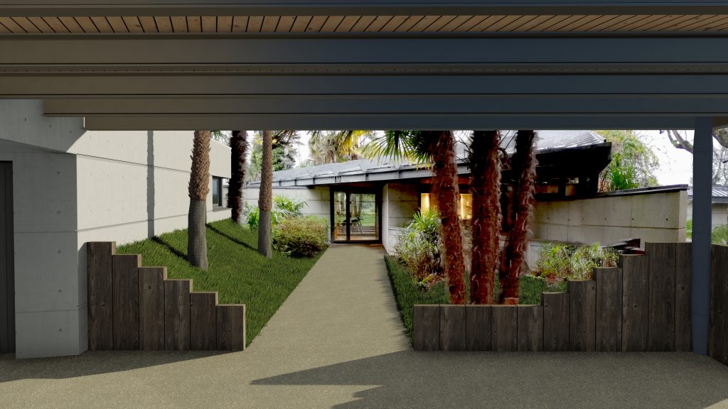 Création d'un garage - projet à Brest dans le Finistère en Bretagne. Projet réalisé par l'Atelier Cédric Didat - garage réalisé dans le cadre SOS ARCHI (demande urgente)