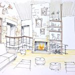 Réhabilitation d’une ancienne longère en un gîte - projet à Kerlouan dans le Finistère en Bretagne. Projet réalisé par l'Atelier Cédric Didat