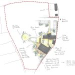 Réhabilitation d’une ancienne longère en un gîte - projet à Kerlouan dans le Finistère en Bretagne. Projet réalisé par l'Atelier Cédric Didat