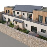 Création d’un logement collectif neuf comprenant 6 appartements T1 - projet à Brest dans le Finistère en Bretagne. Projet réalisé par l'Atelier Cédric Didat – 6 logements T1